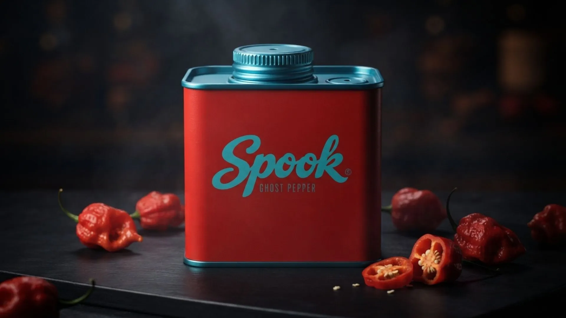 Foto publicitaria premium con SPOOK GHOST PEPPER