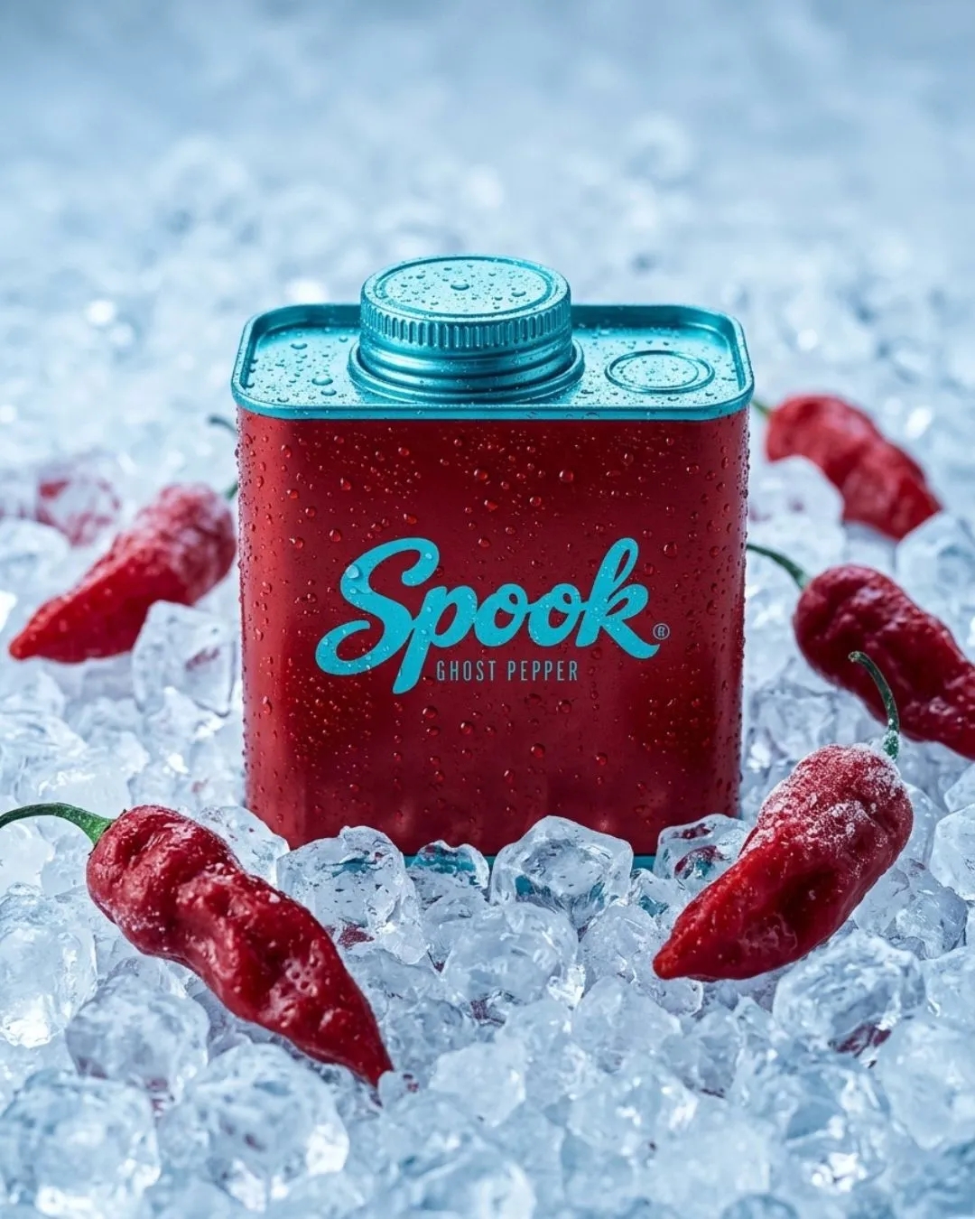 Producto sobre hielo con SPOOK GHOST PEPPER